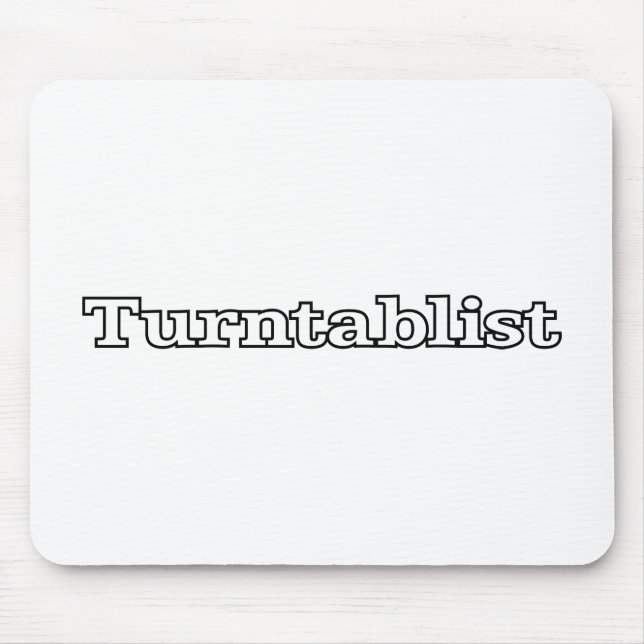 Alfombrilla De Ratón Turntablista (Frente)
