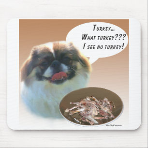 Alfombrilla De Ratón Turquía pekingesa