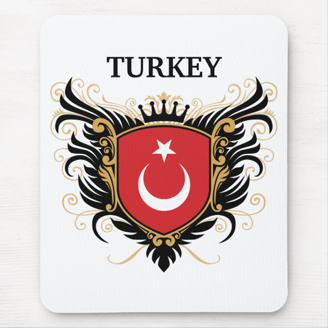 Alfombrilla De Ratón Turquía [personalice] (Frente)