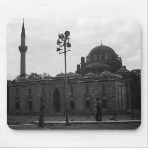 Alfombrilla De Ratón Turquía Vintage Estambul Beyazit camii mezquita