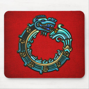 Alfombrilla De Ratón Turquoise Quetzalcoatl