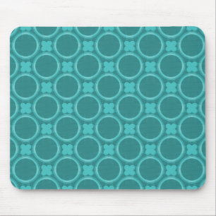 Alfombrilla De Ratón Turquoise Quirky Charm Mousepad