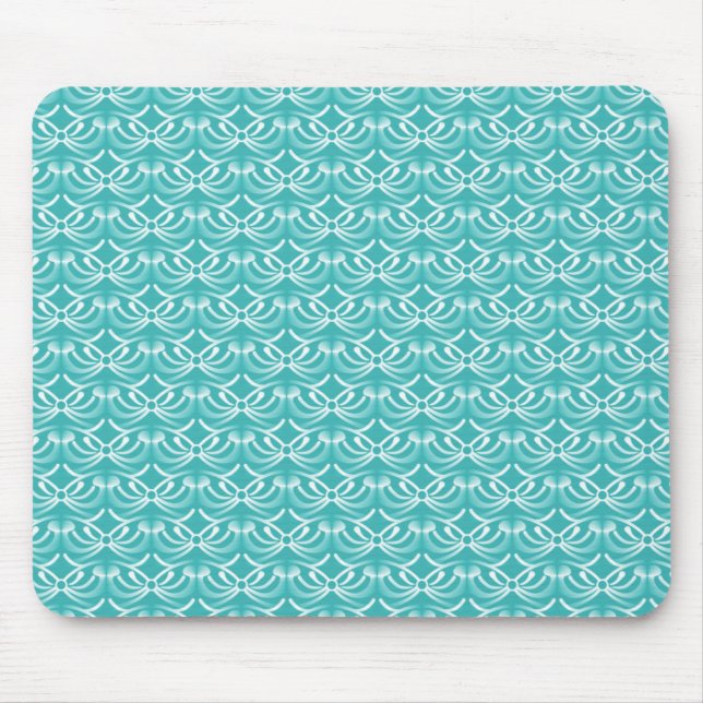 Alfombrilla De Ratón Turquoise Radiant Elegance Mousepad (Frente)