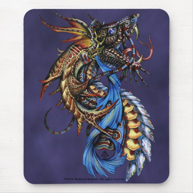 Alfombrilla De Ratón Tuskhe, Pennundinkhe King Mouse Pad (Frente)