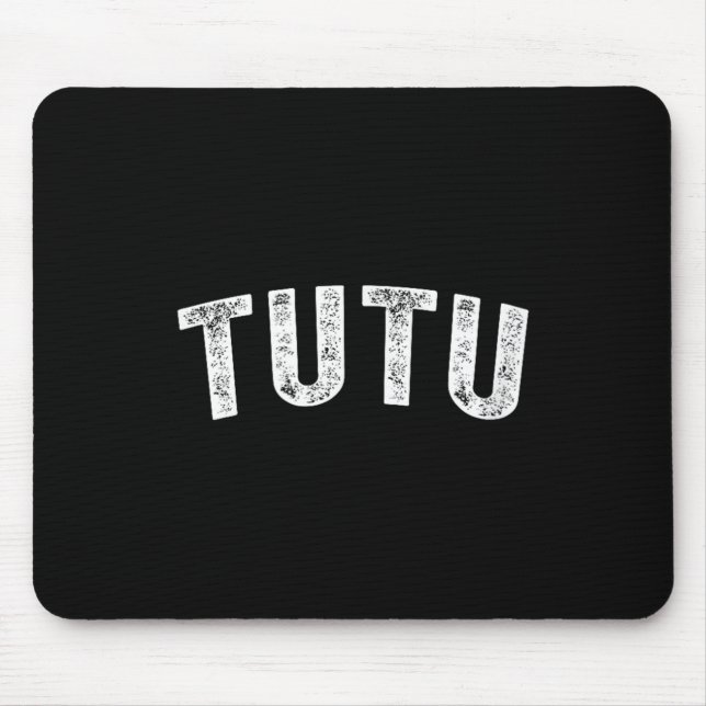 Alfombrilla De Ratón Tutu (Frente)