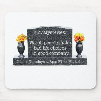 Alfombrilla De Ratón TVMysteries alfombrilla para ratón (martes a las 8