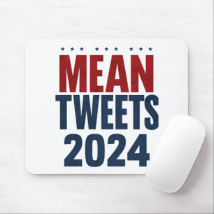 Alfombrilla De Ratón Tweets Malvados 2024 Elección Divertida Trump 