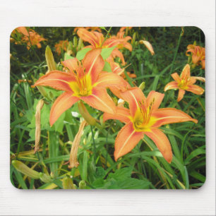 Alfombrilla De Ratón Twin Tiger Lilies
