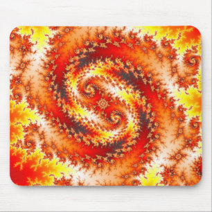 Alfombrilla De Ratón Twinblazer- Fractal Mousepad