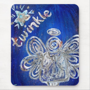 Alfombrilla De Ratón Twinkle Angel Mousepad