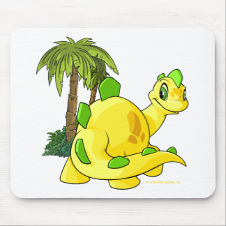 Alfombrilla De Ratón Tyrannian Chomby amarillo que mira