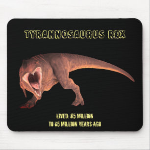 Alfombrilla De Ratón Tyrannosaurus Rex Dinosaur Mousepad