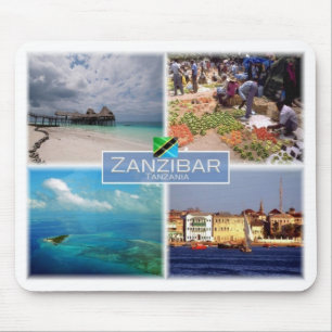 Alfombrilla De Ratón TZ Tanzania - Zanzíbar -