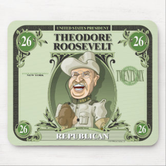 Alfombrilla De Ratón U.S. Presidentes Mousepad: #26 Theodore Roosevelt