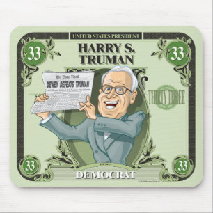 Alfombrilla De Ratón U.S. Presidentes Mousepad: #33 Harry S. Truman