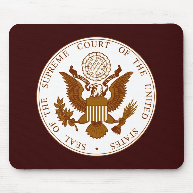 Alfombrilla De Ratón U.S. Sello del Tribunal Supremo (Frente)