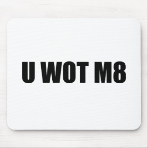 ALFOMBRILLA DE RATÓN ¿U WOT M8?