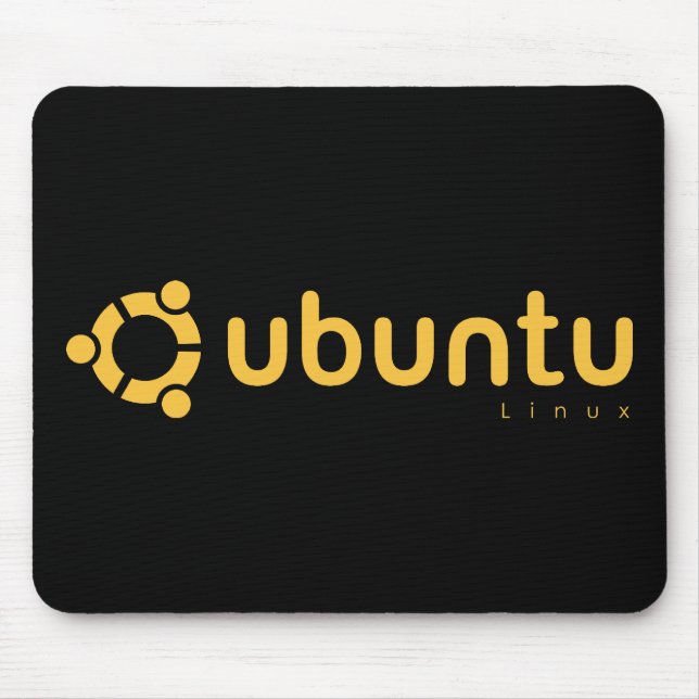 Alfombrilla De Ratón Ubuntu Linux Open Source (Frente)