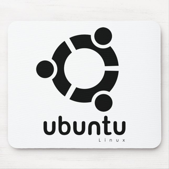Alfombrilla De Ratón Ubuntu Linux Open Source (Frente)