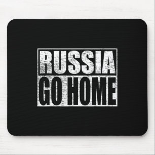 Alfombrilla De Ratón Ucrania Apoya Rusia Vete a Casa Meme Vladimir Puti