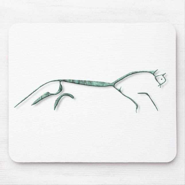 Alfombrilla De Ratón Uffington Horse Copper mousepad (Frente)