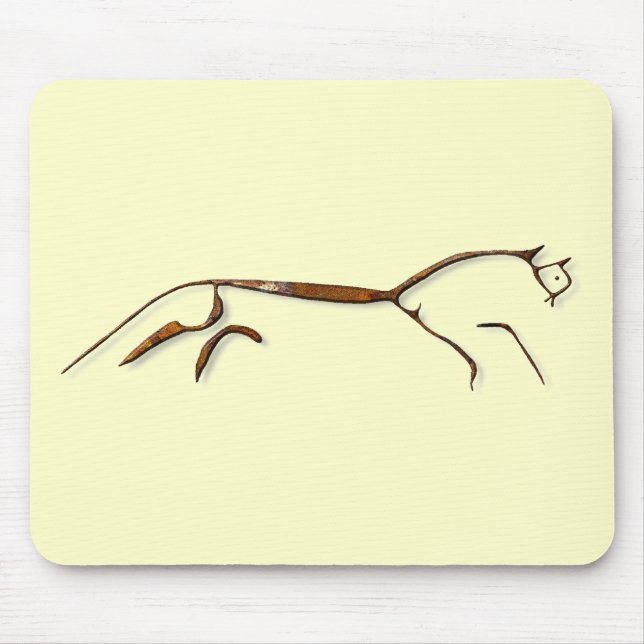 Alfombrilla De Ratón Uffington Horse Rust (Frente)