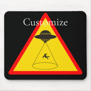 Alfombrilla De Ratón UFO Thunder_Cove de secuestro de Alien