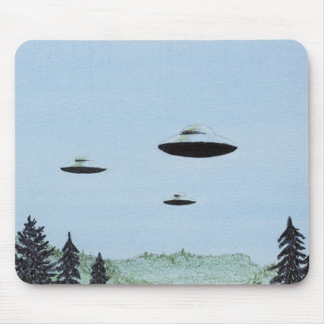 Alfombrilla De Ratón UFO Trio (Frente)