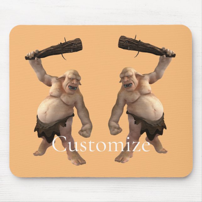 Alfombrilla De Ratón Ugly Troll Thunder_Cove (Frente)