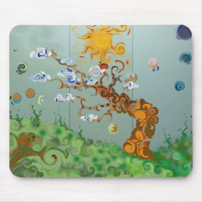 Alfombrilla De Ratón UKA el árbol (Frente)