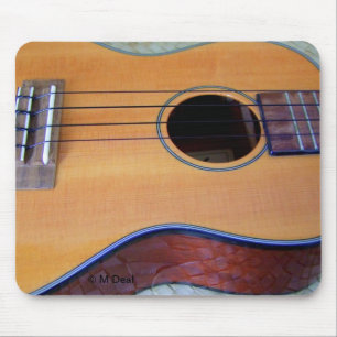 Alfombrilla De Ratón Ukulele de Brown