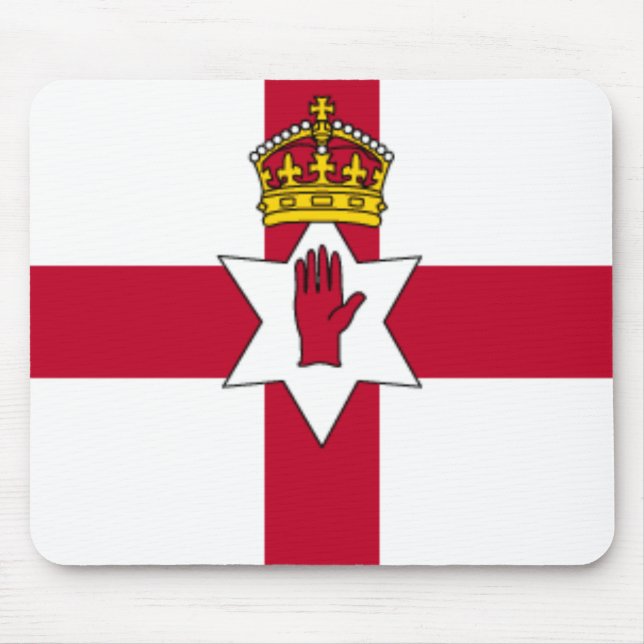 Alfombrilla De Ratón Ulster (Irlanda del Norte) Mousepad (Frente)
