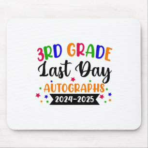 Alfombrilla De Ratón Último Día Del Año Escolar 2025 Autografo 3er Grad