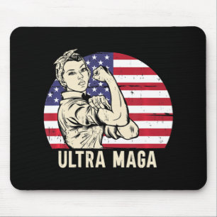 Alfombrilla De Ratón Ultra Maga Moño Desordenado