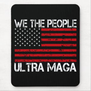 Alfombrilla De Ratón Ultra Mega Pro Trump 2024 Divertido Republicano