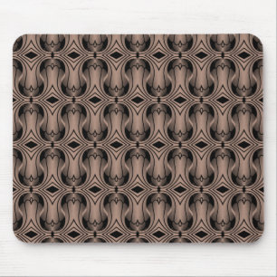 Alfombrilla De Ratón Ultramod Art Deco Mousepad, Latte