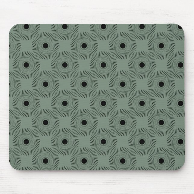 Alfombrilla De Ratón Ultramodern Charm Mousepad, Clover Green (Frente)
