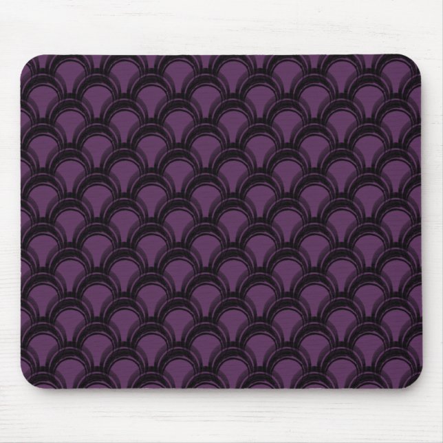 Alfombrilla De Ratón Ultramodern Glamor Mousepad, Eggplant (Frente)