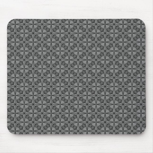 Alfombrilla De Ratón Ultramodern Retro Mousepad, Gris (Frente)