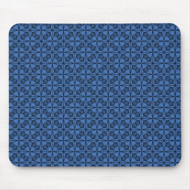 Alfombrilla De Ratón Ultramodern Retro Mousepad, Royal Blue (Frente)