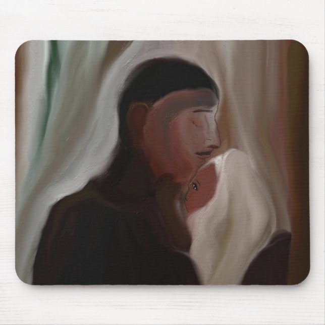 Alfombrilla De Ratón Un amor de padre (Frente)