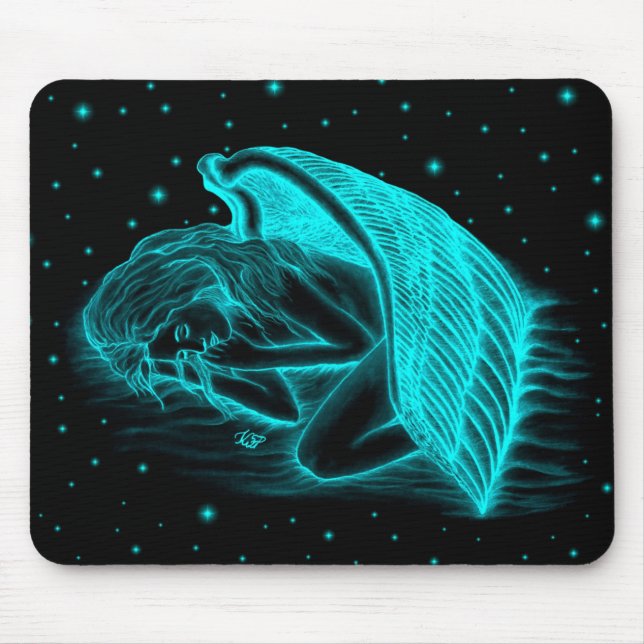 Alfombrilla De Ratón Un ángel dormido (Frente)