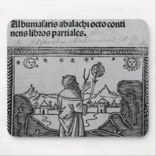 Alfombrilla De Ratón Un astrónomo stargazing