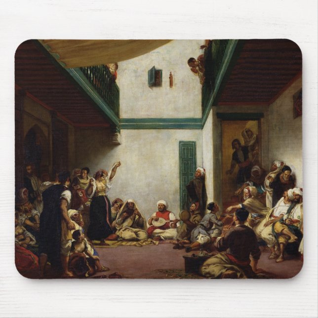 Alfombrilla De Ratón Un boda judío en Marruecos, 1841 (Frente)
