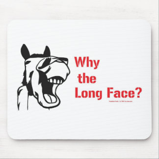 Alfombrilla De Ratón Un caballo camina en una barra…