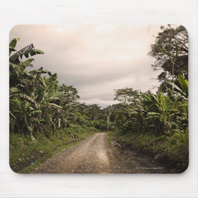 Alfombrilla De Ratón Un camino alejado de la selva (Frente)