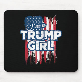 Alfombrilla De Ratón Un Chica Trump a favor del presidente Donald Trump
