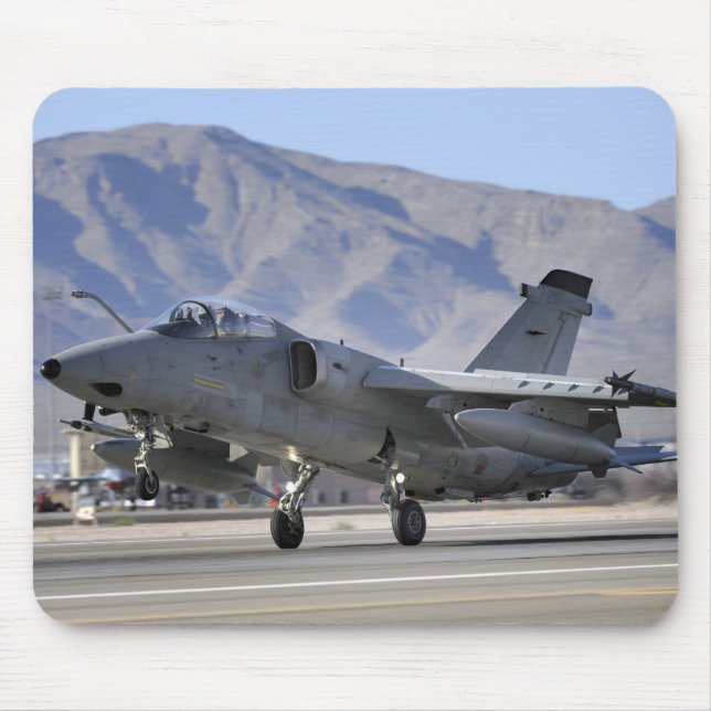Alfombrilla De Ratón Un combatiente italiano de la Fuerza Aérea AMX (Frente)