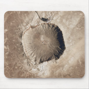 Alfombrilla De Ratón Un cráter de impacto meteorológico