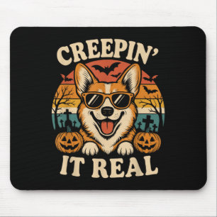 Alfombrilla De Ratón Un Creen Alegre Y Alegre Graph De Halloween Para P